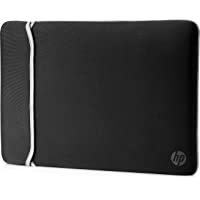HP Neoprene Reversible Sleeve - Funda para portátil- 35.56 cm - 14&quot-- color negro y plata